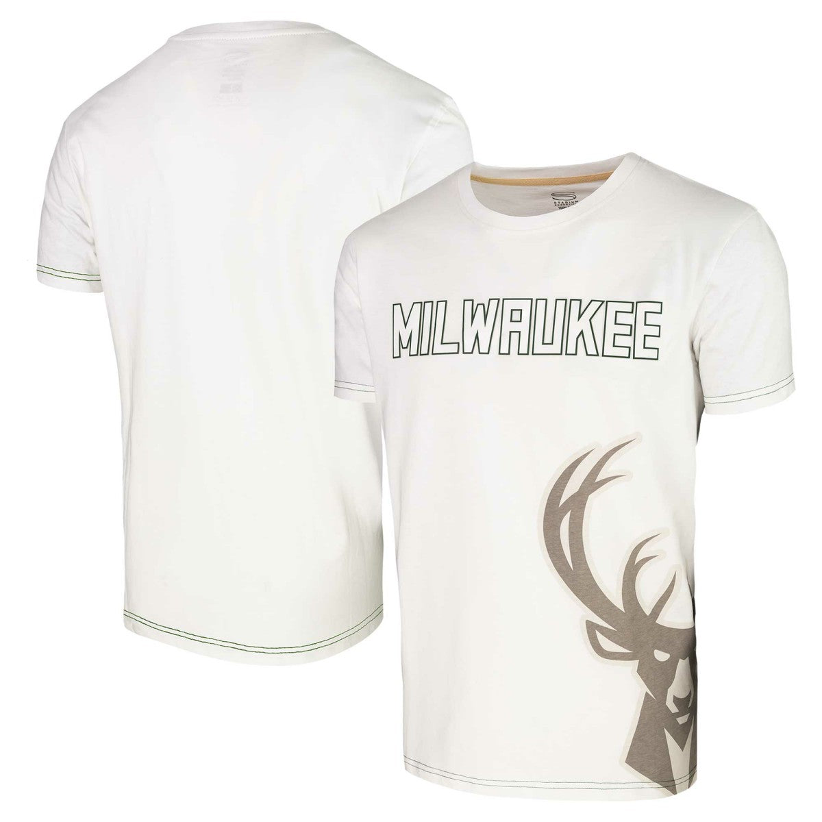 Milwaukee Bucks Stadium Essentials Unisex Scoreboard T-Shirt White