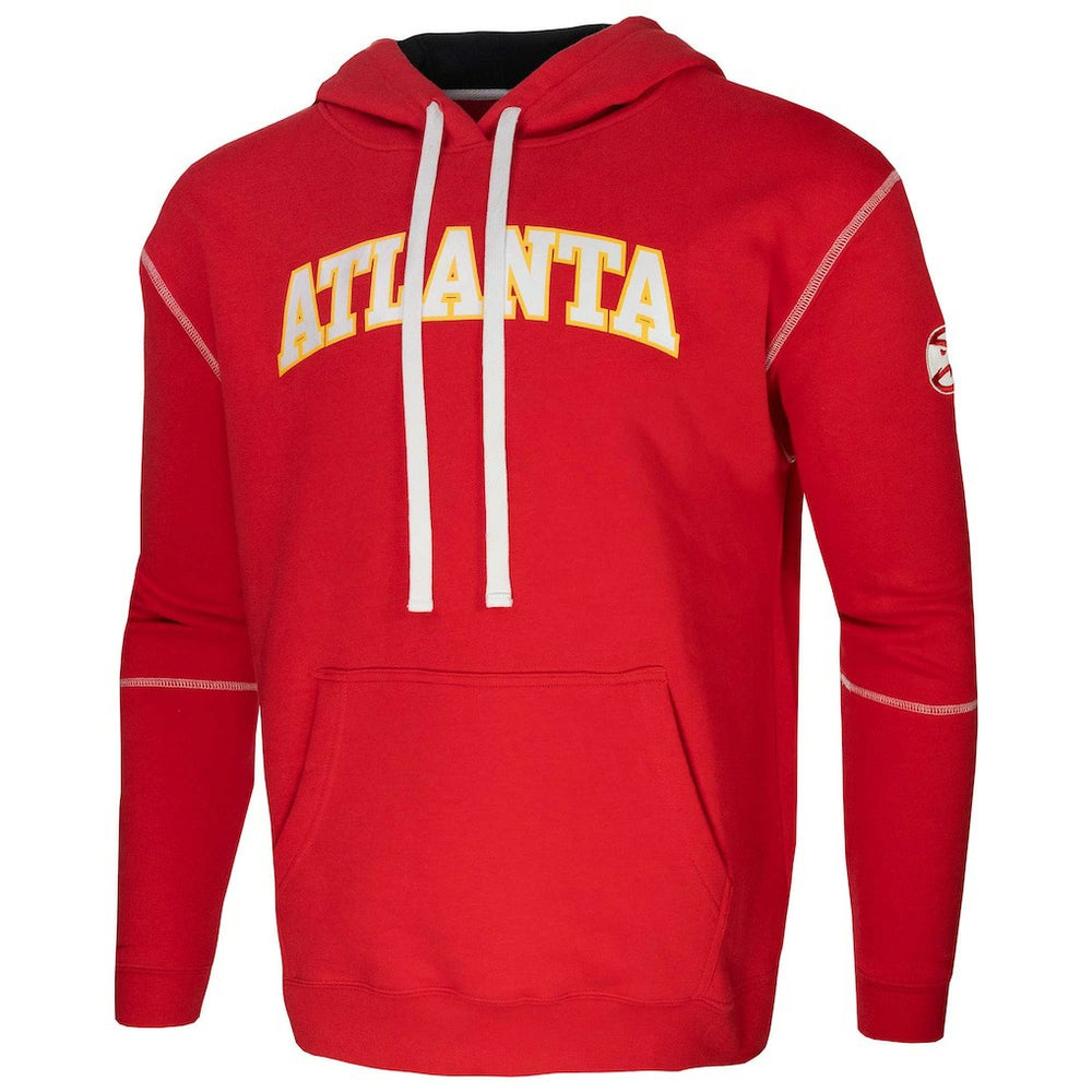 Atlanta Hawks Stadium Essentials Monument Pullover Hoodie Red