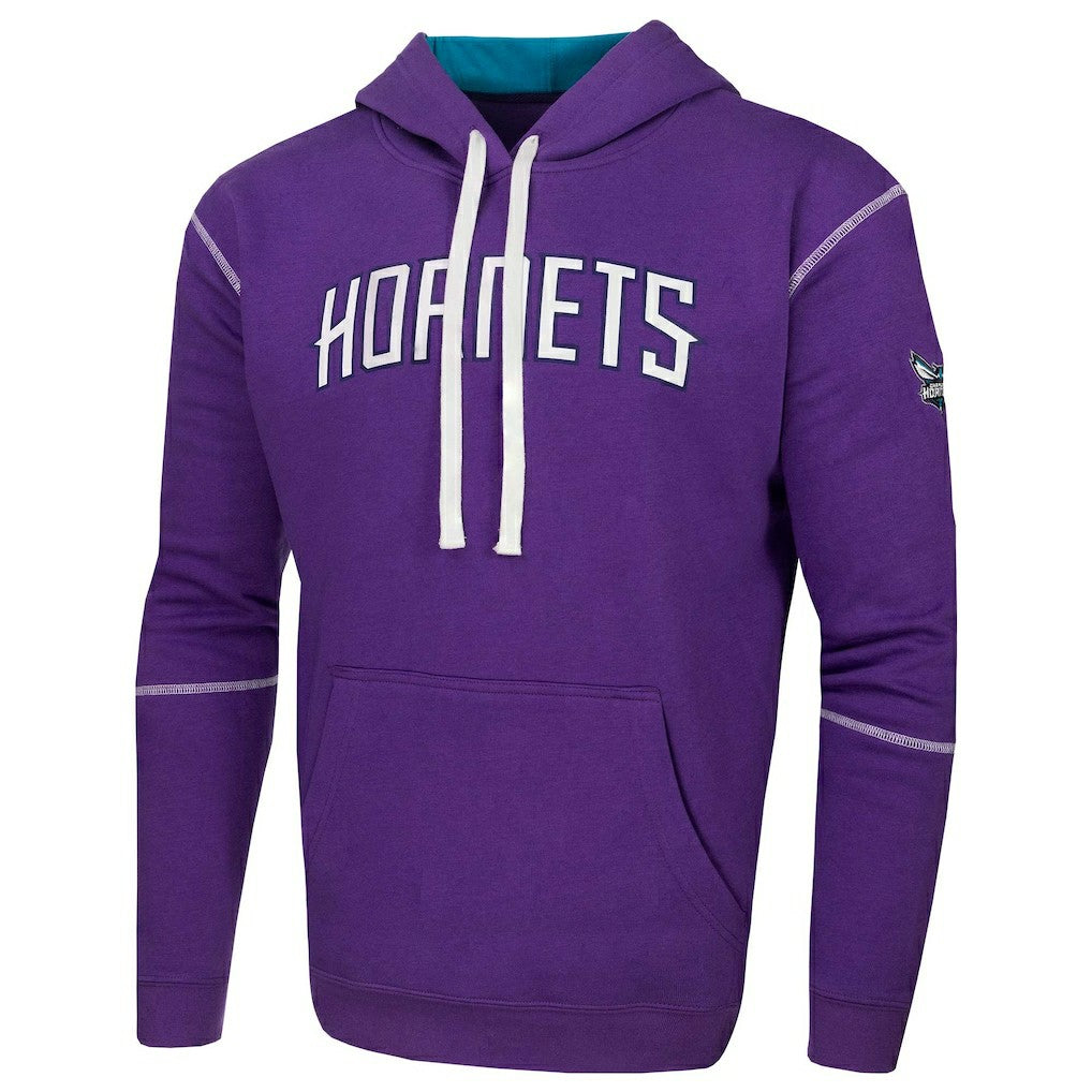 Charlotte Hornets Stadium Essentials Monument Pullover Hoodie Purple
