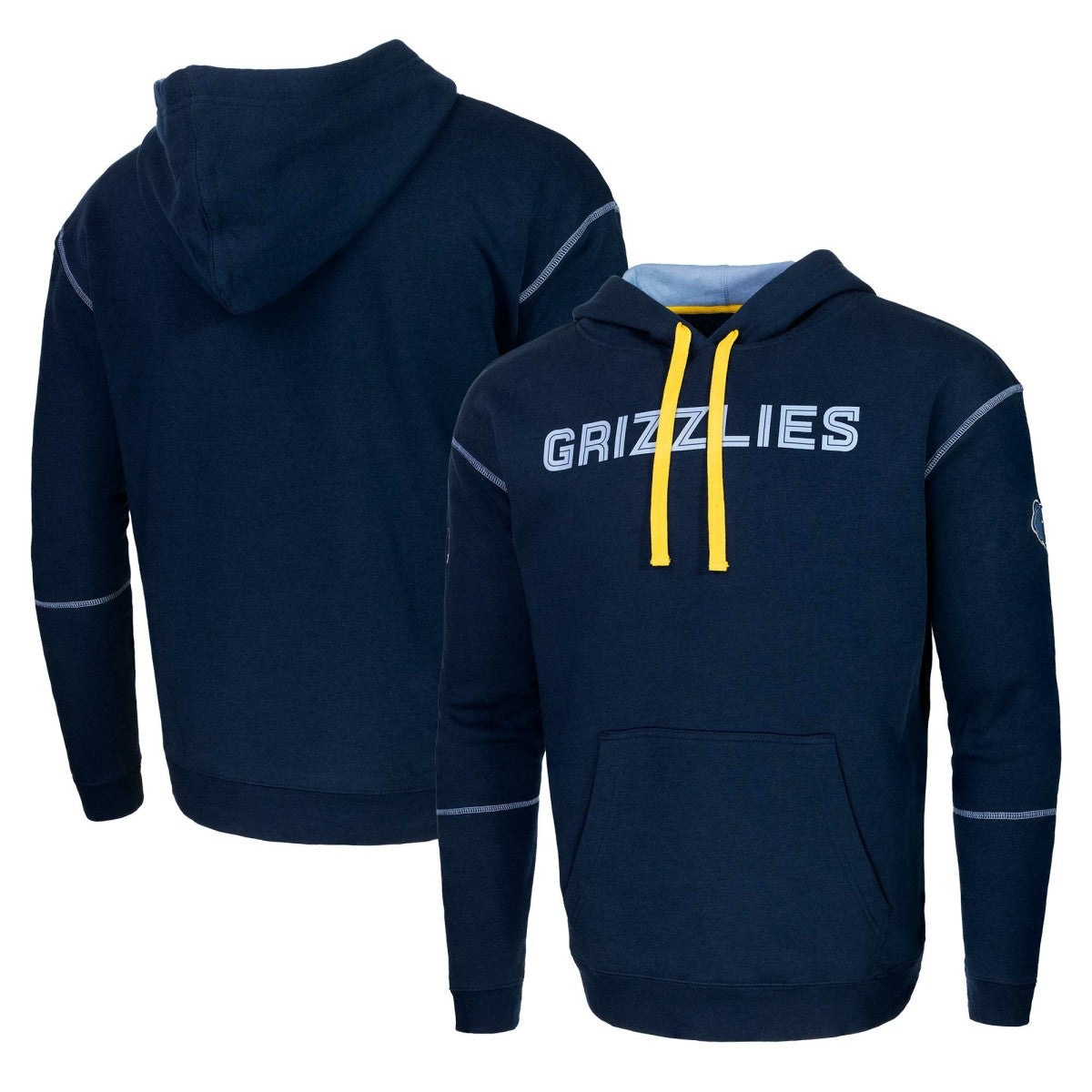 Memphis Grizzlies Stadium Essentials Monument Pullover Hoodie Navy
