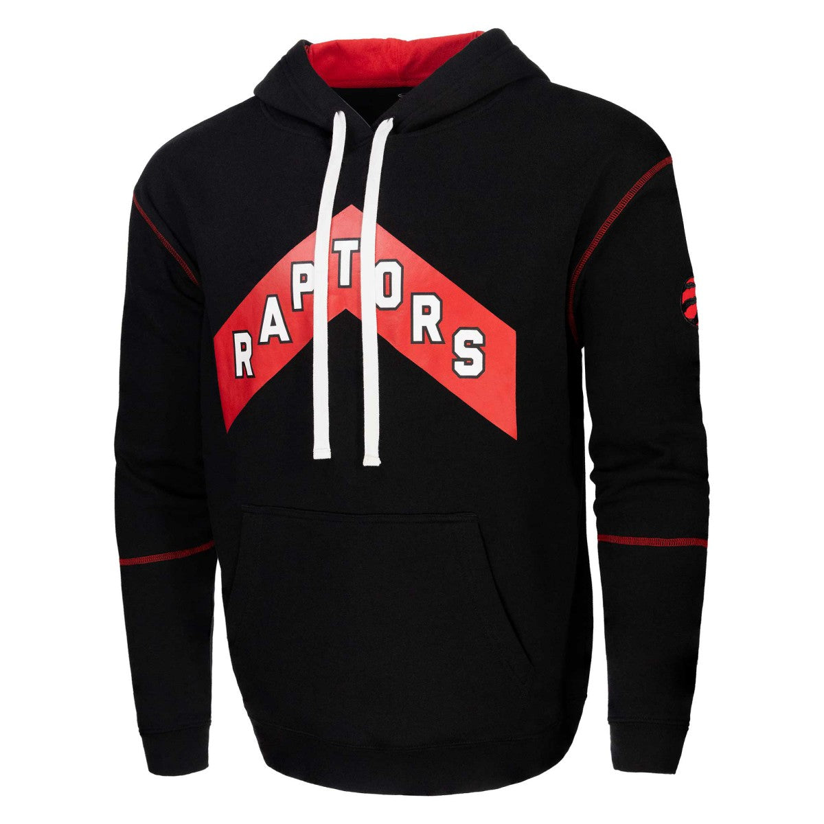 Toronto Raptors Stadium Essentials Monument Pullover Hoodie Black