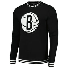 Brooklyn Nets Stadium Essentials Club Level Pullover Sweatshirt Black