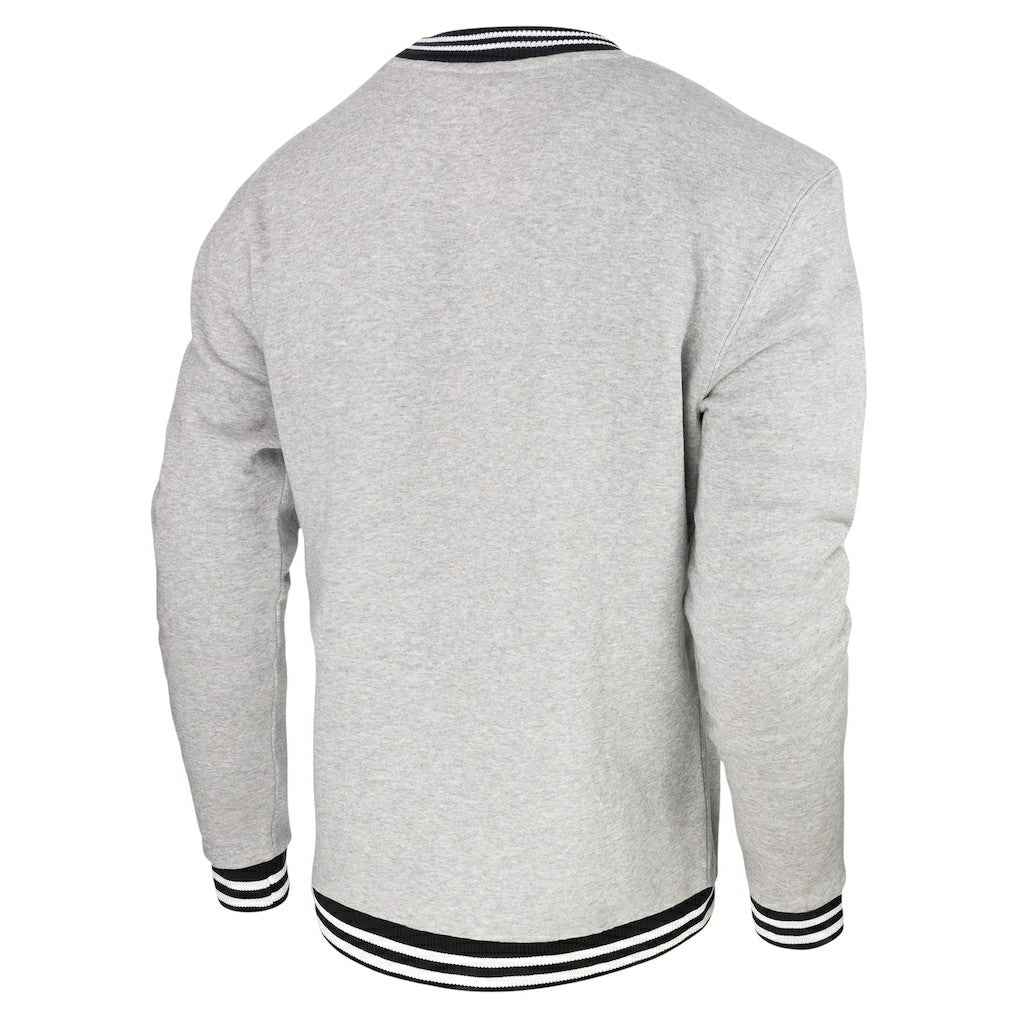 Brooklyn Nets Stadium Essentials Club Level Pullover Sweatshirt Heather Gray