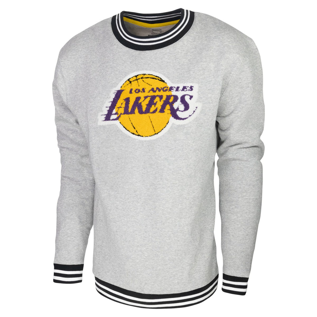 Los Angeles Lakers Stadium Essentials Club Level Pullover Sweatshirt Heather Gray