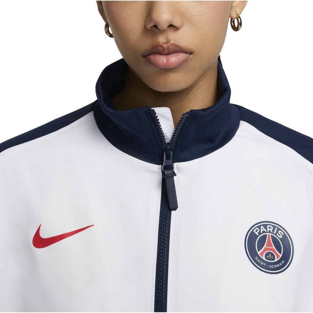 Paris Saint-Germain Women's 2024/25 Strike Anthem Full-Zip Jacket White shop