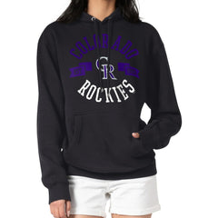 Colorado Rockies G-III 4Her by Carl Banks Women's City Graphic Pullover Hoodie - Black Hoodies