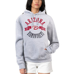 Arizona Diamondbacks G-III 4Her by Carl Banks Women's City Graphic Pullover Hoodie - Heather Gray Hoodies