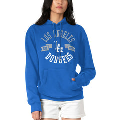 Los Angeles Dodgers G-III 4Her by Carl Banks Women's City Graphic Pullover Hoodie - Royal Hoodies