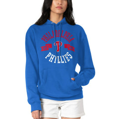 Philadelphia Phillies G-III 4Her by Carl Banks Women's City Graphic Pullover Hoodie - Royal Hoodies