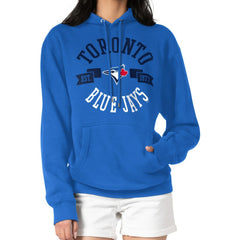 Toronto Blue Jays G-III 4Her by Carl Banks Women's City Graphic Pullover Hoodie - Royal Hoodies
