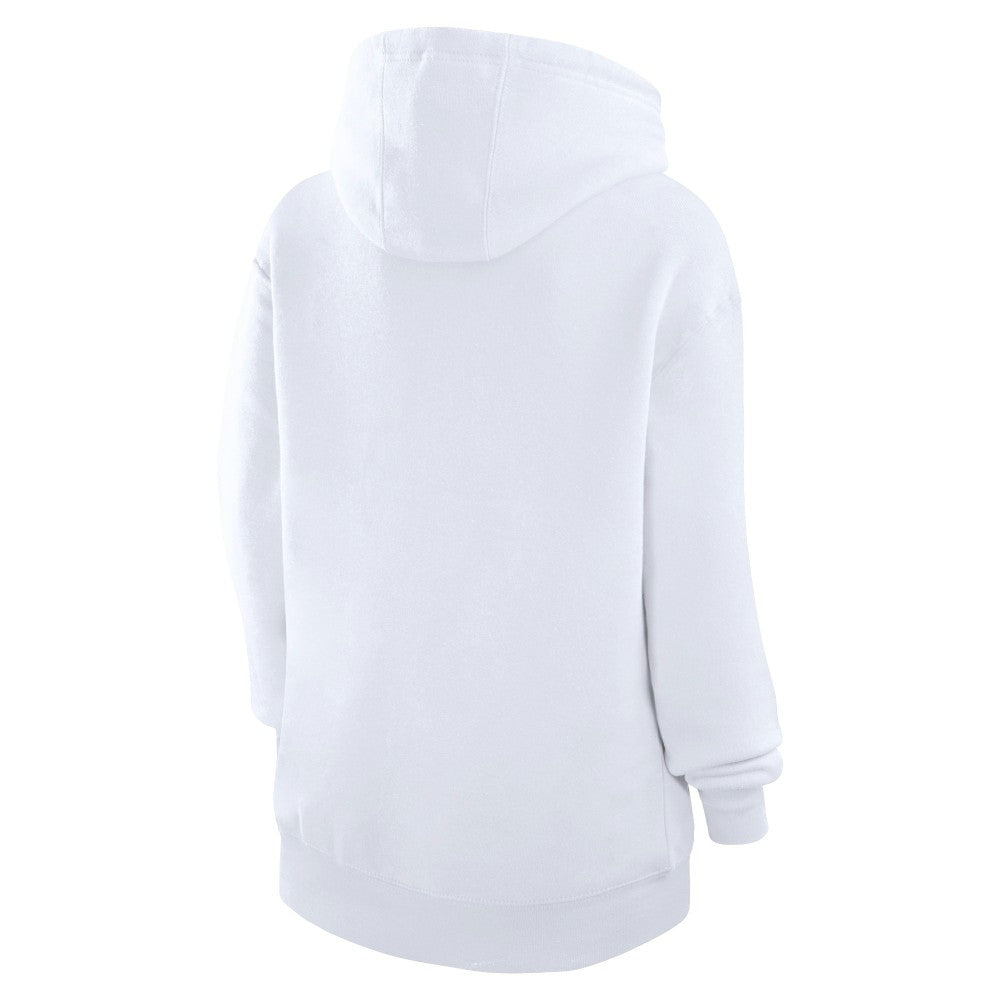 Los Angeles Angels G-III 4Her by Carl Banks Women's City Graphic Pullover Hoodie - White Hoodies