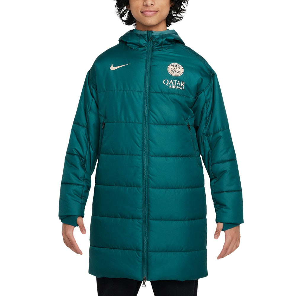 Paris Saint-Germain Youth 2024/25 Academy Pro Full-Zip SDF Jacket Teal