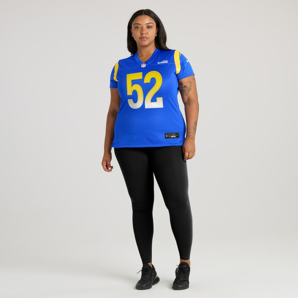 Larrell Murchison Los Angeles Rams Women's Team Game Jersey Royal