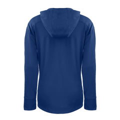 Buffalo Bills Cutter & Buck Women's Throwback Daybreak Eco Recycled Half-Zip Hoodie Royal