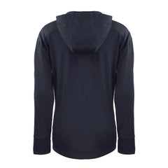 Chicago Bears Cutter & Buck Women's Throwback Daybreak Eco Recycled Half-Zip Hoodie Navy