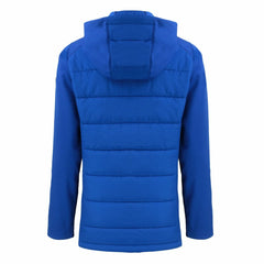 Buffalo Bills Cutter & Buck Women's Throwback Evoke Hybrid Eco Softshell Recycled Full-Zip Hoodie Jacket Royal