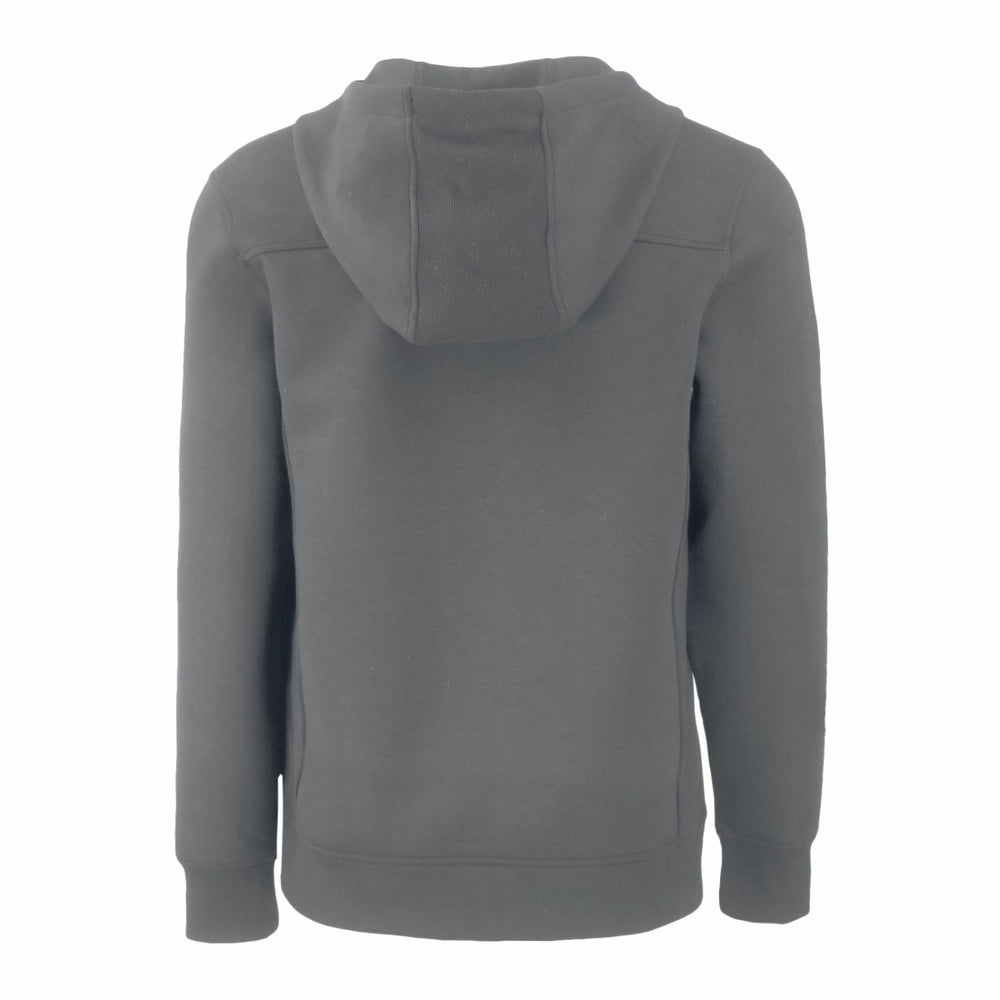 Green Bay Packers Cutter & Buck Throwback Roam Eco Half-Zip Recycled Pullover Hoodie Gray