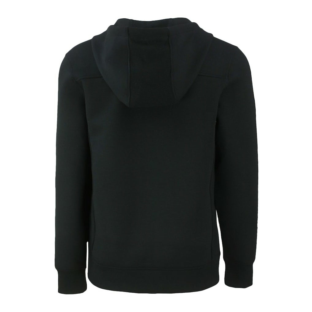 Philadelphia Eagles Cutter & Buck Throwback Roam Eco Half-Zip Recycled Pullover Hoodie Black