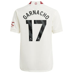 Alejandro Garnacho Manchester United Youth 2023/24 Third Replica Player Jersey – White sale