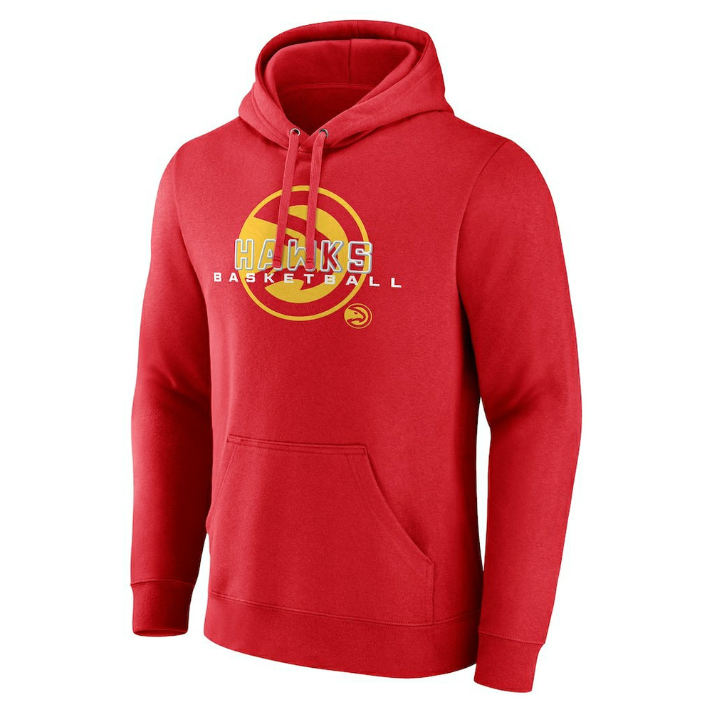 Atlanta Hawks Stellar Personalized Name & Number Pullover Hoodie Red