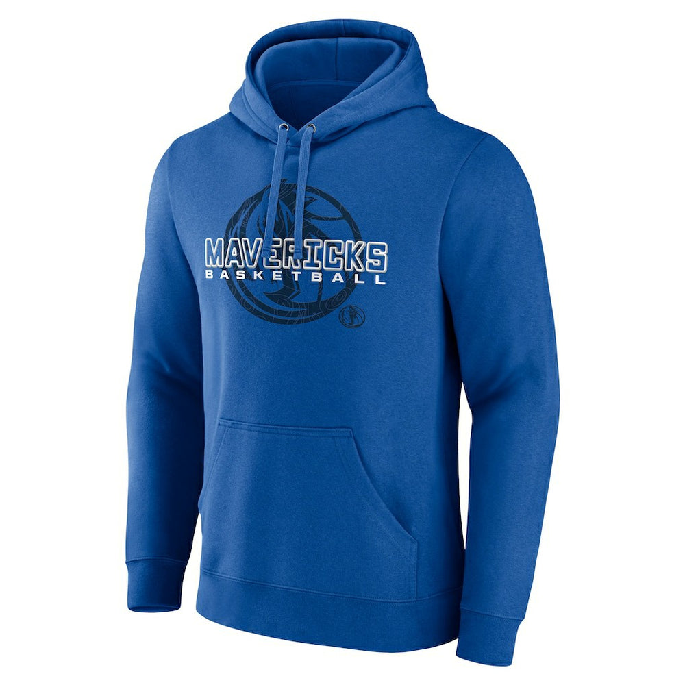 Dallas Mavericks Stellar Personalized Name & Number Pullover Hoodie Blue
