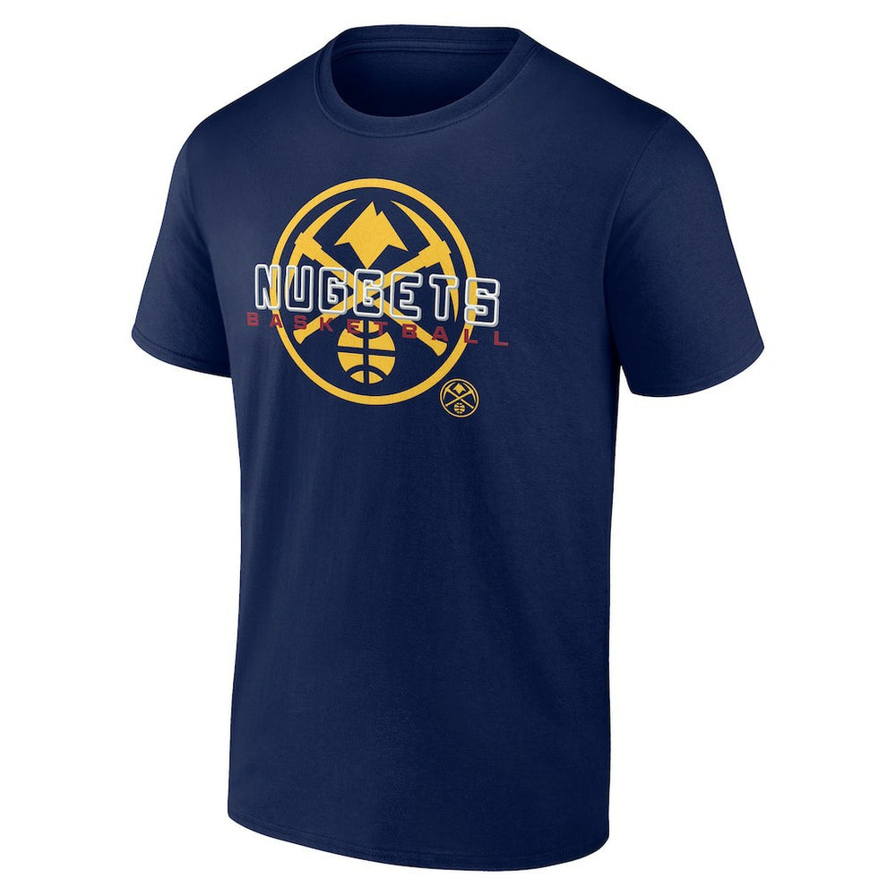 Denver Nuggets Stellar Personalized Name & Number T-Shirt Navy