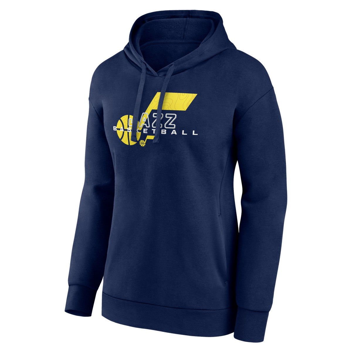 Utah Jazz Women's Stellar Personalized Name & Number Pullover Hoodie Navy