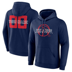Washington Wizards Stellar Personalized Name & Number Pullover Hoodie Navy