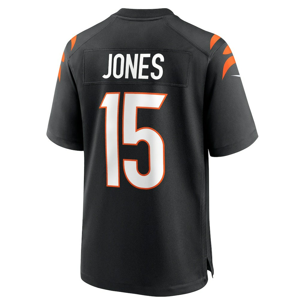 Charlie Jones Cincinnati Bengals Team Game Jersey Black