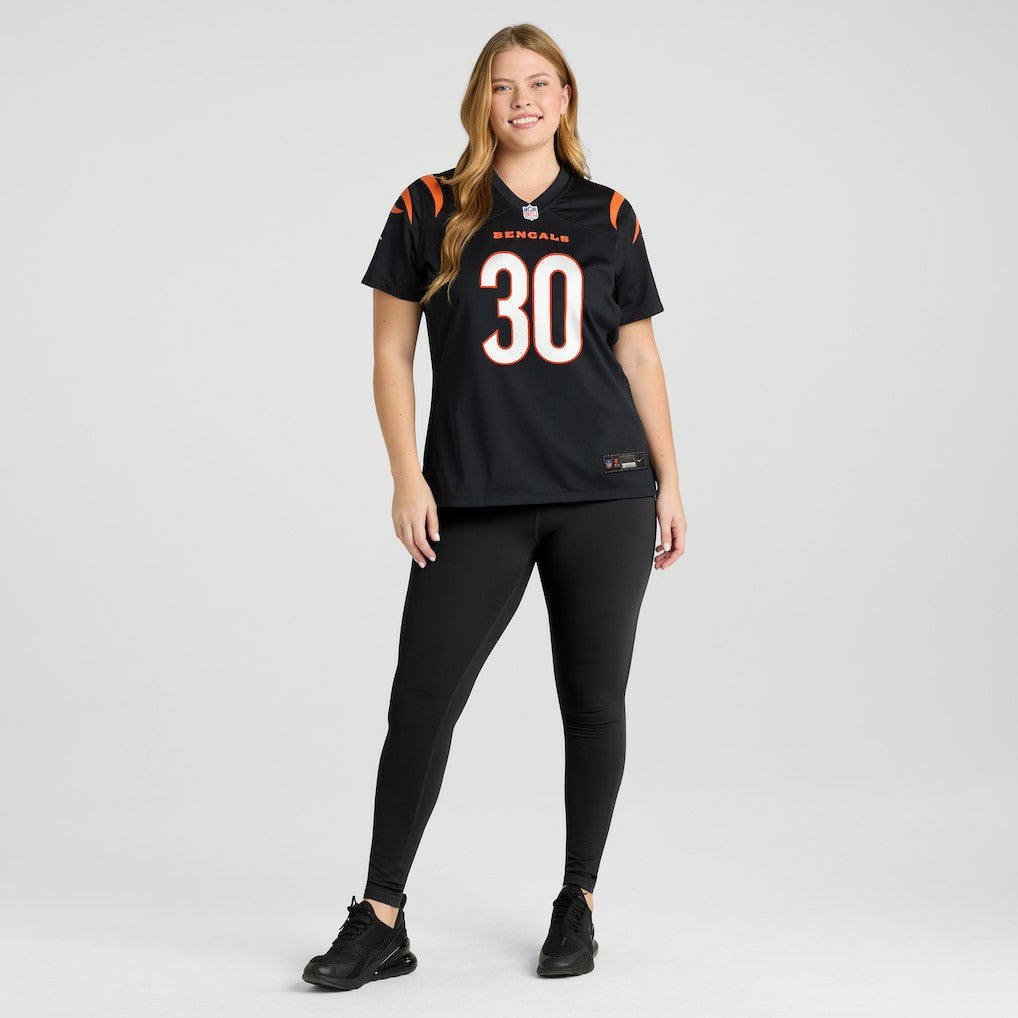Chase Brown Cincinnati Bengals Women's Team Game Jersey Black