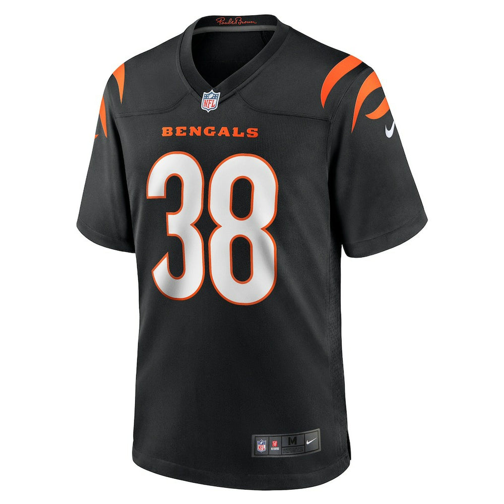 DJ Ivey Cincinnati Bengals Team Game Jersey Black