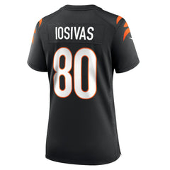 Andrei Iosivas Cincinnati Bengals Women's Team Game Jersey Black