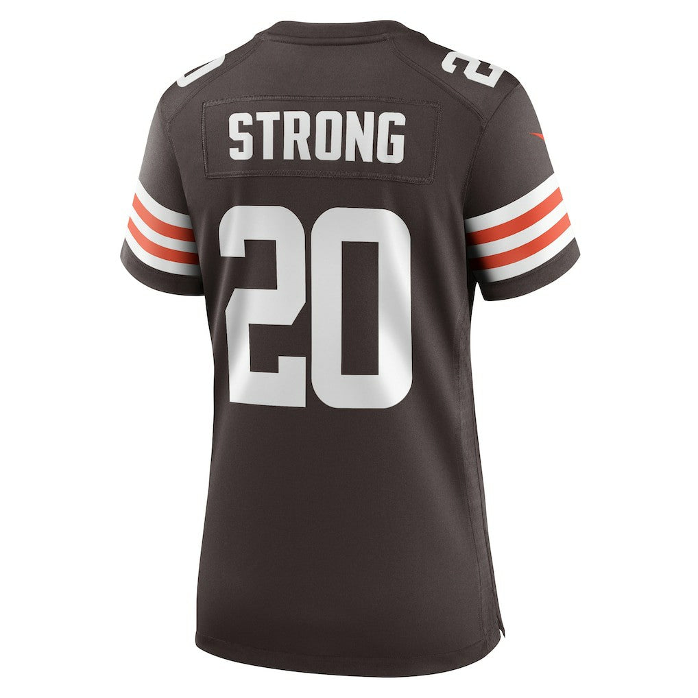 Pierre Strong Jr. Cleveland Browns Women's Team Game Jersey Brown