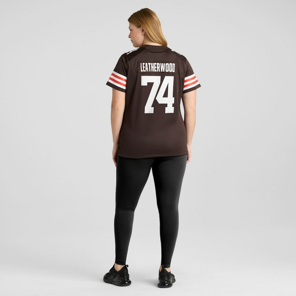 Alex Leatherwood Cleveland Browns Women's Team Game Jersey Brown