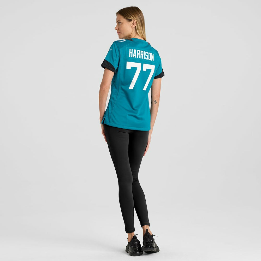 Anton Harrison Jacksonville Jaguars Women's Team Game Jersey Teal