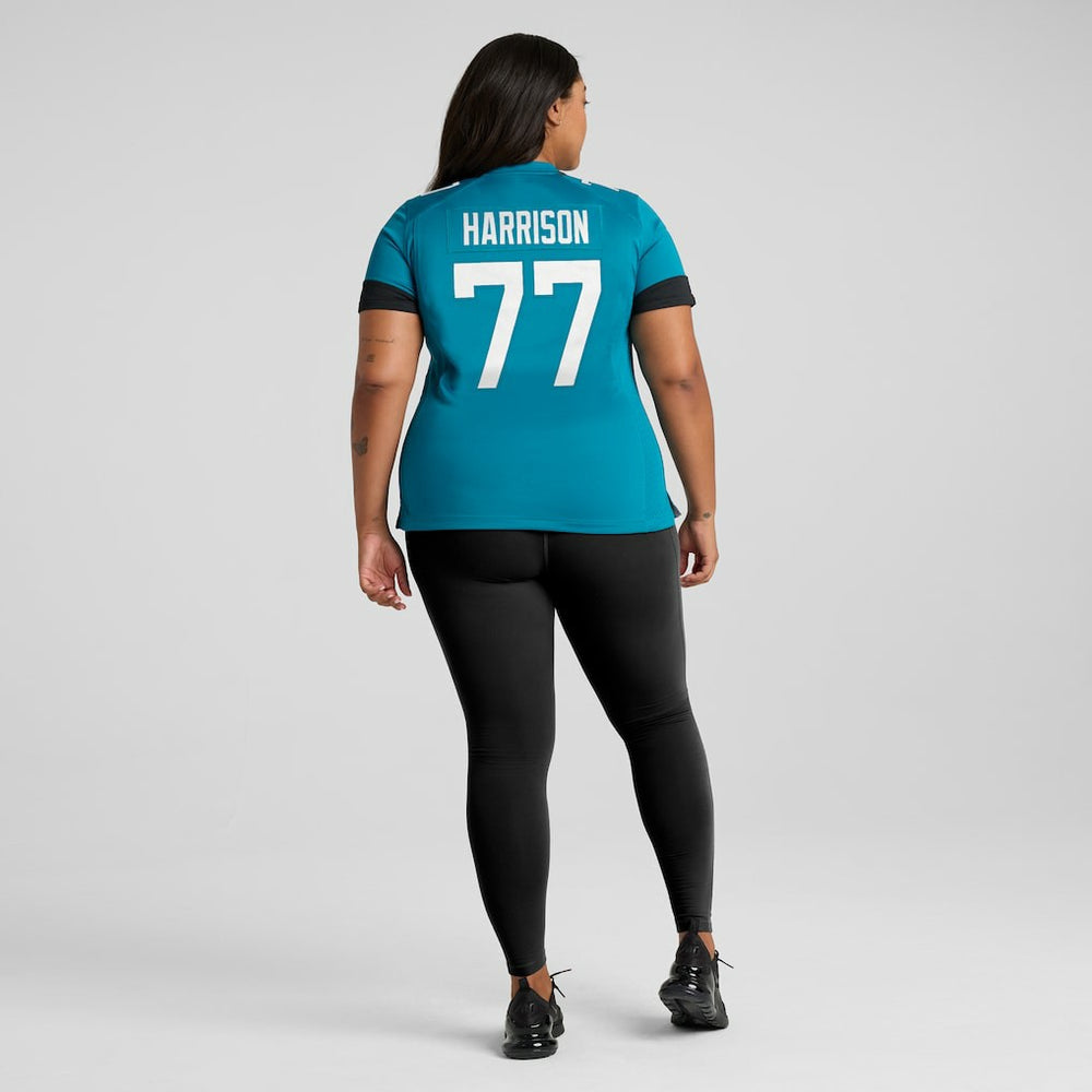 Anton Harrison Jacksonville Jaguars Women's Team Game Jersey Teal