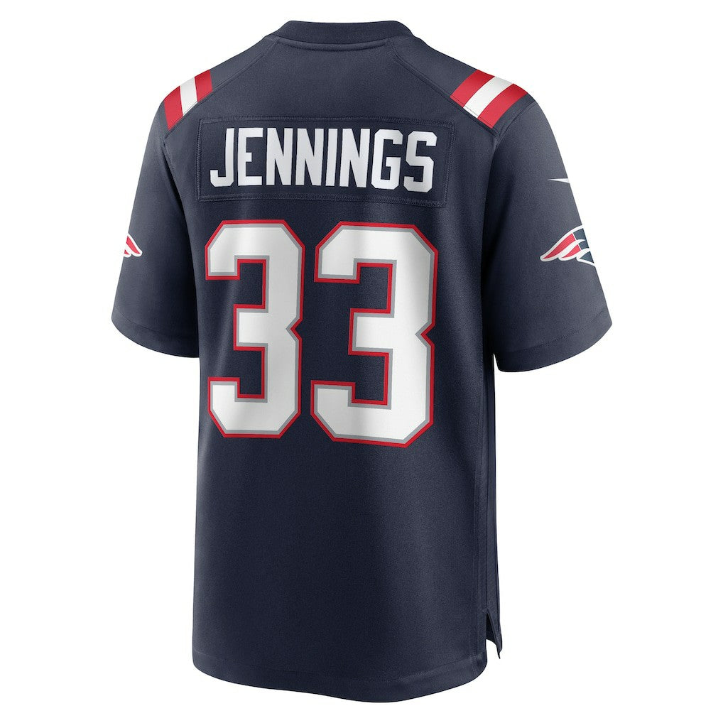 NFL Anfernee Jennings New England Patriots Team Game Jersey - Navy
