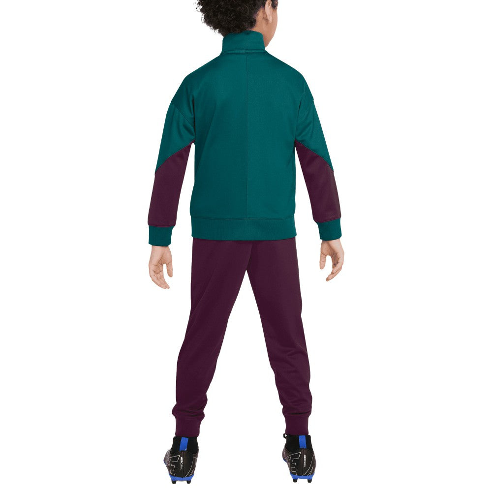 Paris Saint-Germain Preschool 2024/25 Strike Full-Zip Track Suit Teal/Burgundy