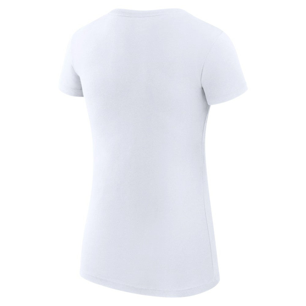 Baltimore Orioles G-III 4Her by Carl Banks Women's Super-Slim Fit Lightweight Love Graphic Team T-Shirt - White T-shirts