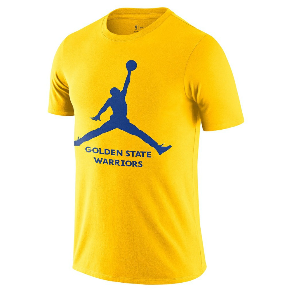Golden State Warriors Essential Jumpman T-Shirt Gold