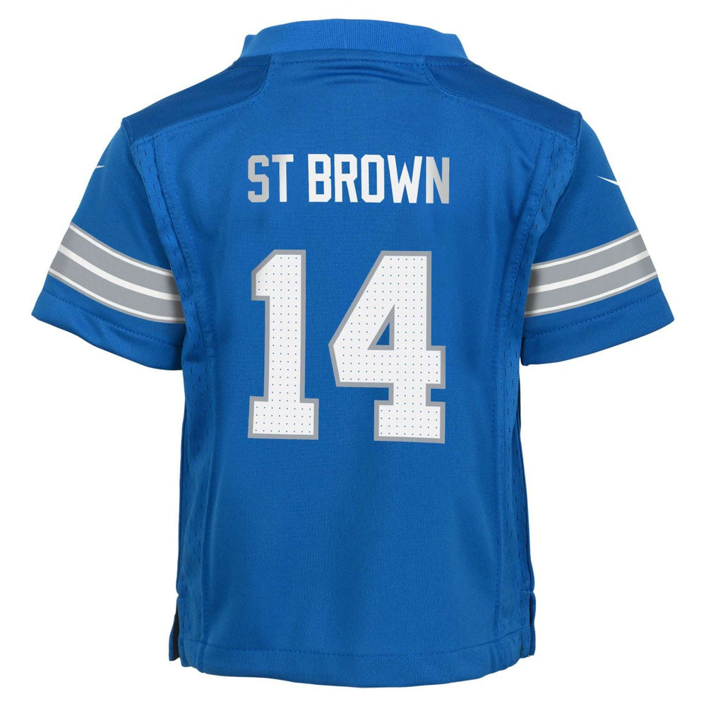 Amon-Ra St. Brown Detroit Lions Preschool Player Game Jersey Blue