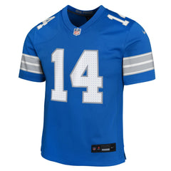 Amon-Ra St. Brown Detroit Lions Youth Game Jersey Blue