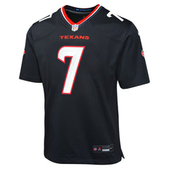 C.J. Stroud Houston Texans Youth Game Jersey Navy