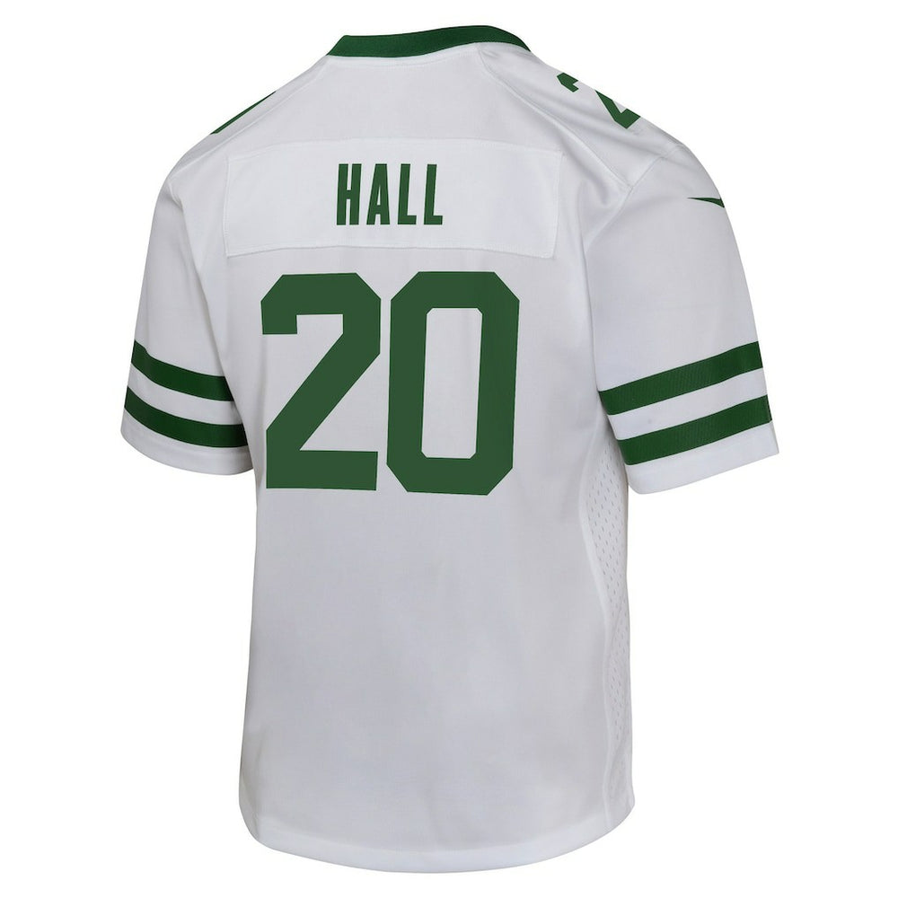 Breece Hall New York Jets Youth Game Jersey White