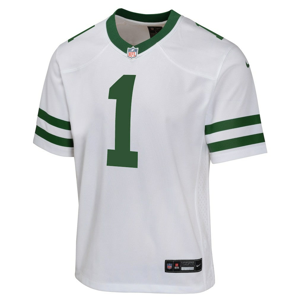Ahmad Sauce Gardner New York Jets Youth Game Jersey White