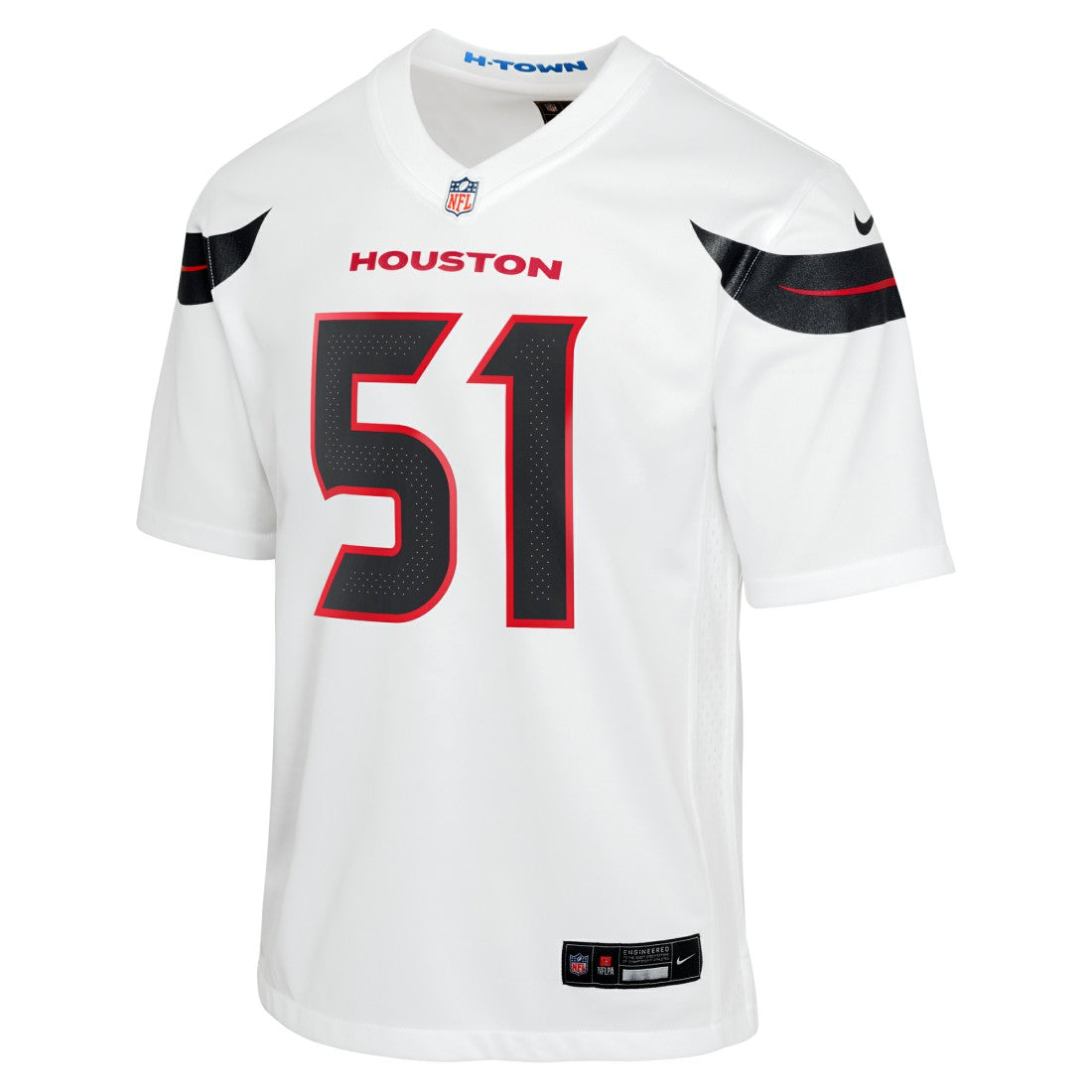 Will Anderson Jr. Houston Texans Youth Game Jersey White