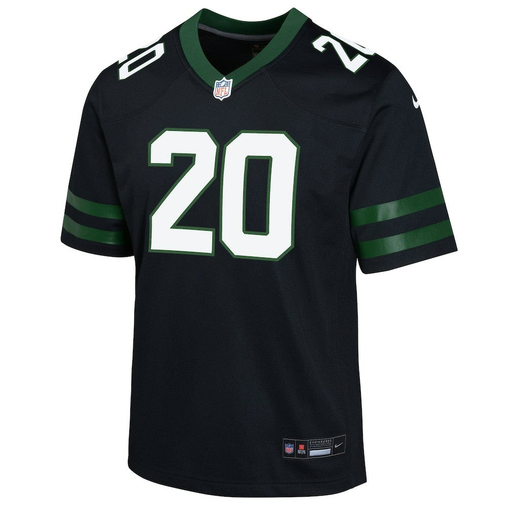 Breece Hall New York Jets Youth Game Jersey Black