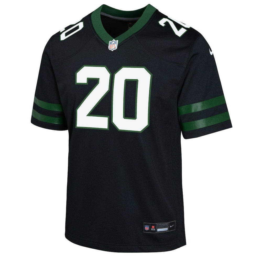 Breece Hall New York Jets Youth Game Jersey Black