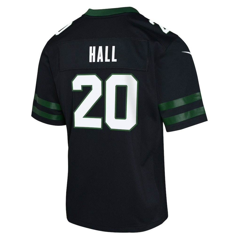 Breece Hall New York Jets Youth Game Jersey Black