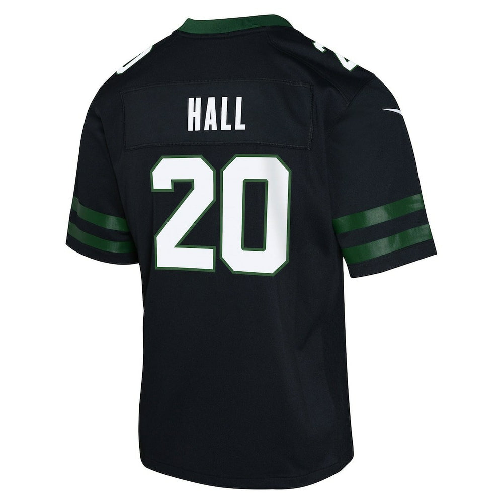 Breece Hall New York Jets Youth Game Jersey Black